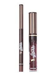 Sheglam Cocoa Kiss Lip Duo, Hot Fudge, Brown