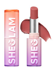 Sheglam Dynamatte Boom Long-Lasting Matte Lipstick, Rule Breaker, Pink