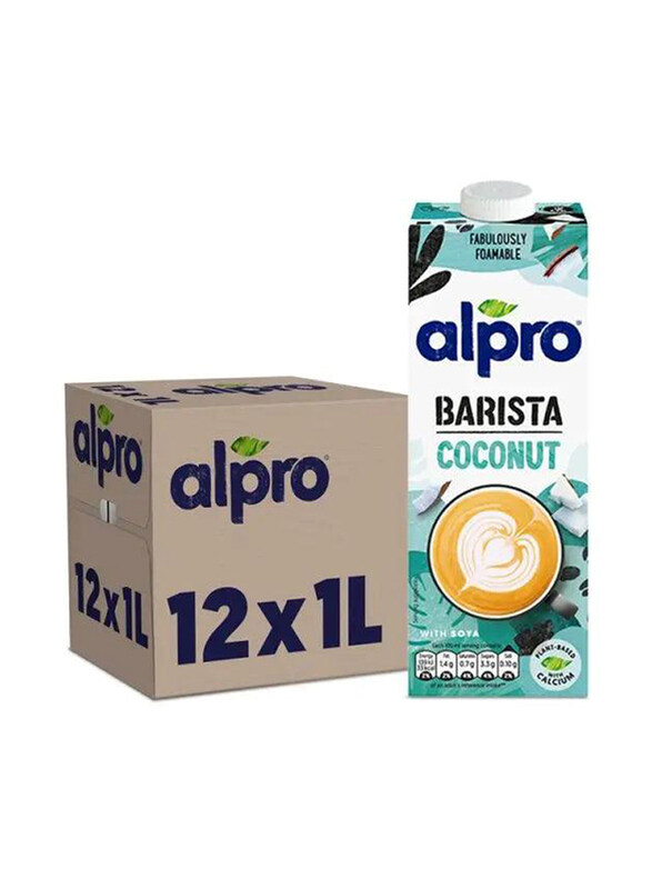 

Alpro Barista Coconut Milk, 12 x 1 L