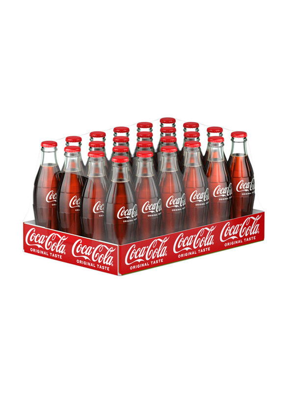 

Coca Cola Carbonated Soft Drink in Glass Bottle, 24 x 250 ml