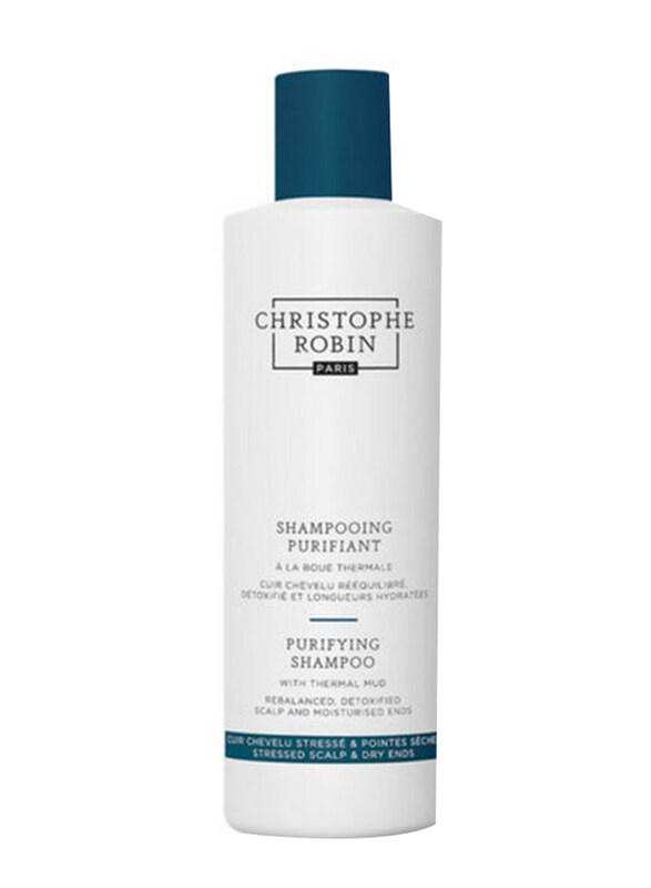 

Christophe Robin Purifying Shampoo with Thermal Mud for All Hair Types, 250ml