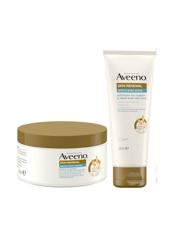 

Aveeno Skin Renewal Smoother Skin Body Duo Set, 2 Pieces