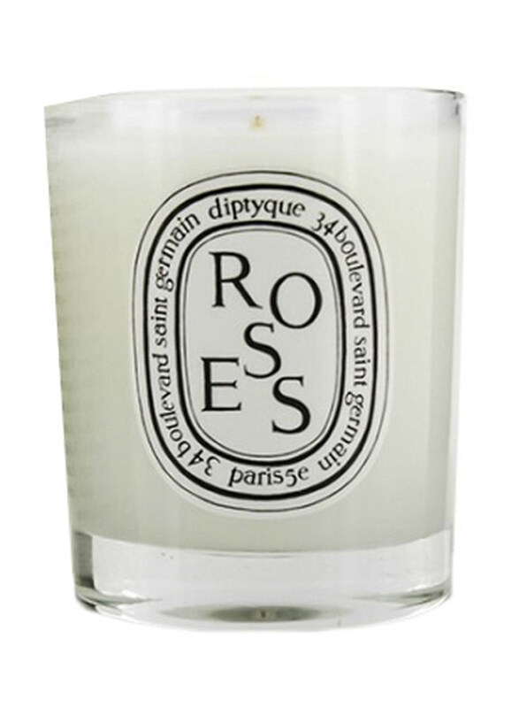 

Diptyque Roses Scented Candle, White