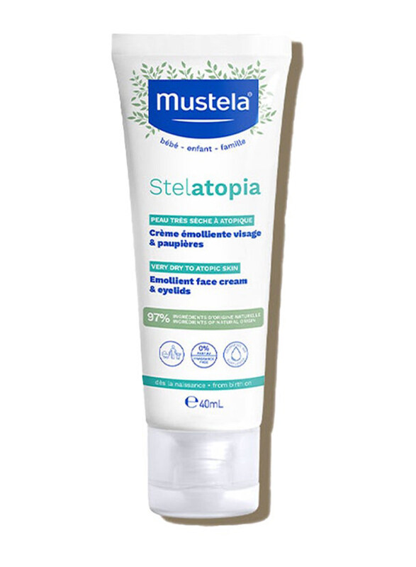 

Mustela Stelatopia Emollient Skin Care Baby Face Cream, 40ml