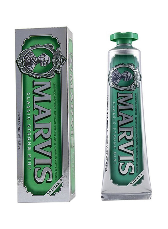 

Marvis Classic Strong With Xylitol Mint Toothpaste, 85ml