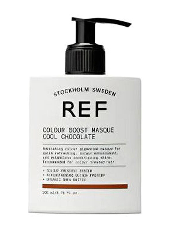 

Ref Cool Chocolate Colour Boost Masque for All Hair Types, 200ml