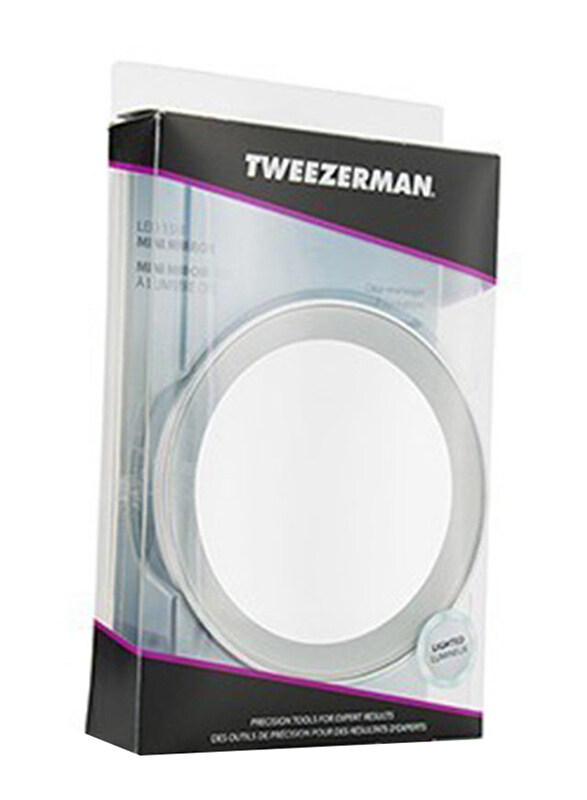 

Tweezerman Led 15x Mini Mirror, Silver