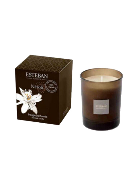

Esteban Paris Neroli Refillable Scented Candle, 170g, Black
