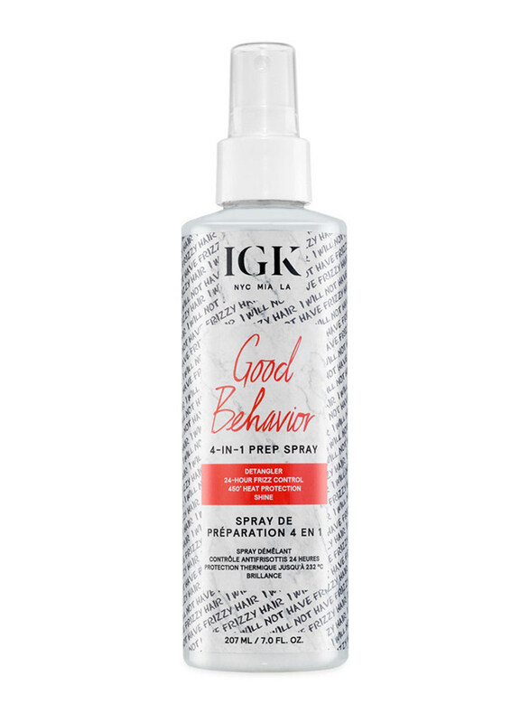 

IGK Good Behaviour 4-in-1 Prep Spray for All Hair Types, 207ml