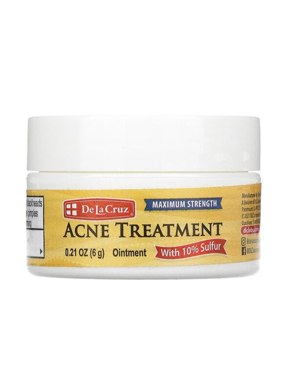 

De La Cruz Sulfur Ointment Acne Treatment & Medication, 6gm