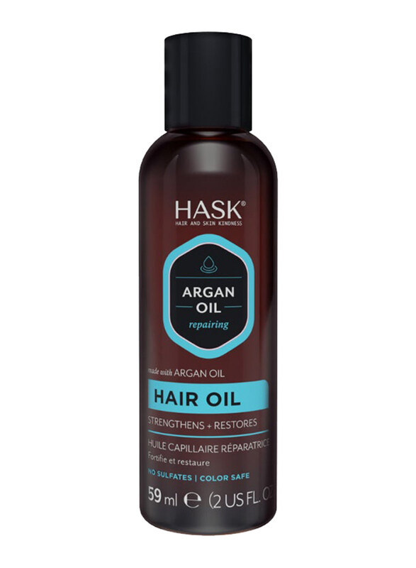 

Hask Argan Oil Repairing Shine Hair Oil, 59ml
