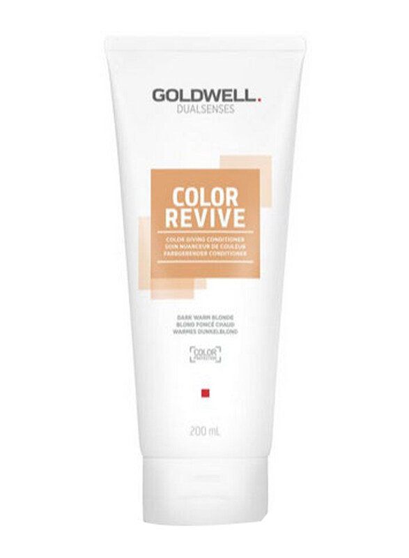 

Goldwell Dualsenses Color Revive Dark Warm Blonde Conditioner for Coloured Hair, 200ml