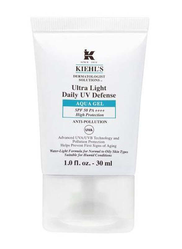 

Kiehl'S Ultra Light Daily Uv Defense Aqua Gel Spf 50 Pa++++, 30ml