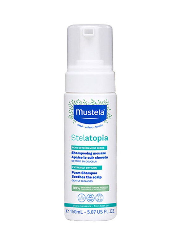 

Mustela Stelatopia Baby Foam Shampoo for Sensitive Scalps, 150ml