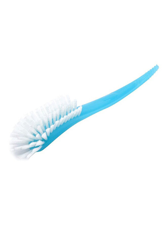 

Philips Avent Baby Feeding Botlle & Teat Durable Cleaning Brush with Curved Head, Blue