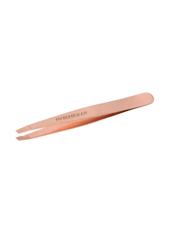 

Tweezerman Rose Gold Slant Tweezer, Rose Gold