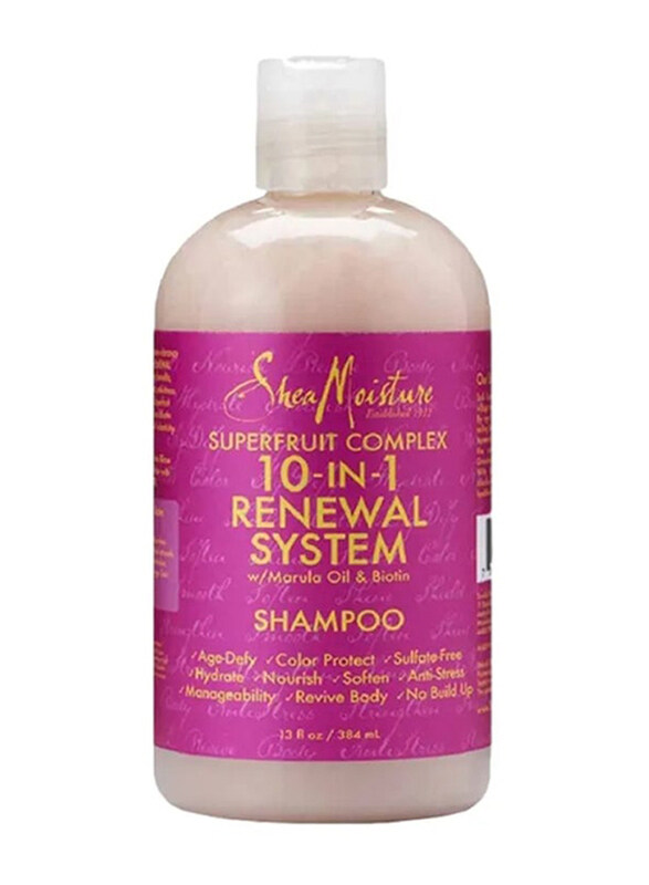 

Shea Moisture Superfruit Complex 10-In-1 Renewal System Shampoo for All Hair Types, 384ml