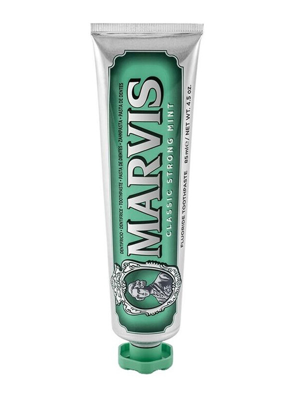 

Marvis Classic Strong Mint Fluoride Toothpaste, 85ml