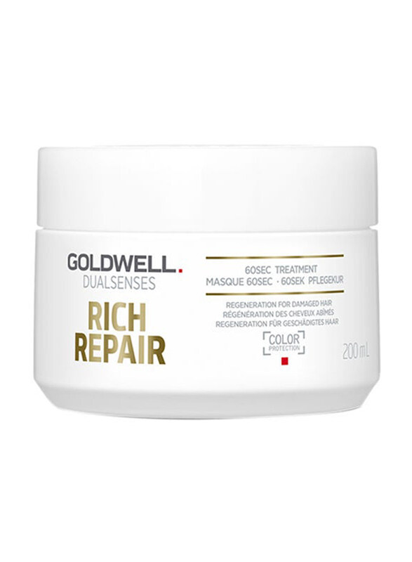 

Goldwell Dual Senses Rich Repair 60sec Treatment, White, 200ml
