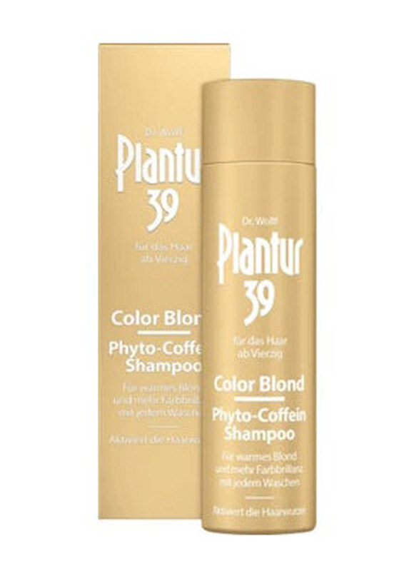 

Plantur Colour Blond Phyto Coffein Shampoo for Coloured Hair, 250ml