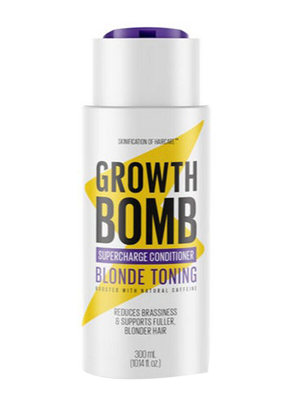 

Growth Bomb Blonde Toning Conditioner for All Hair Types, 300ml