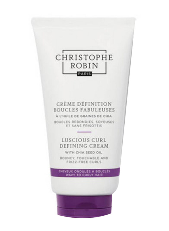 

Christophe Robin New Luscious Curl Cream with Chia Seed Oil for All Hair Types, 150ml