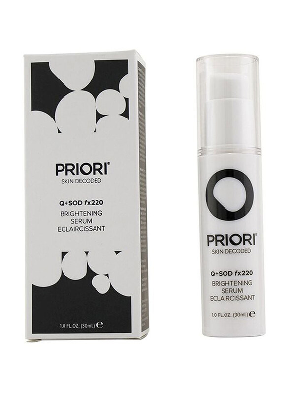 

Priori Q+SOD Fx220 Brightening Serum, 30ml