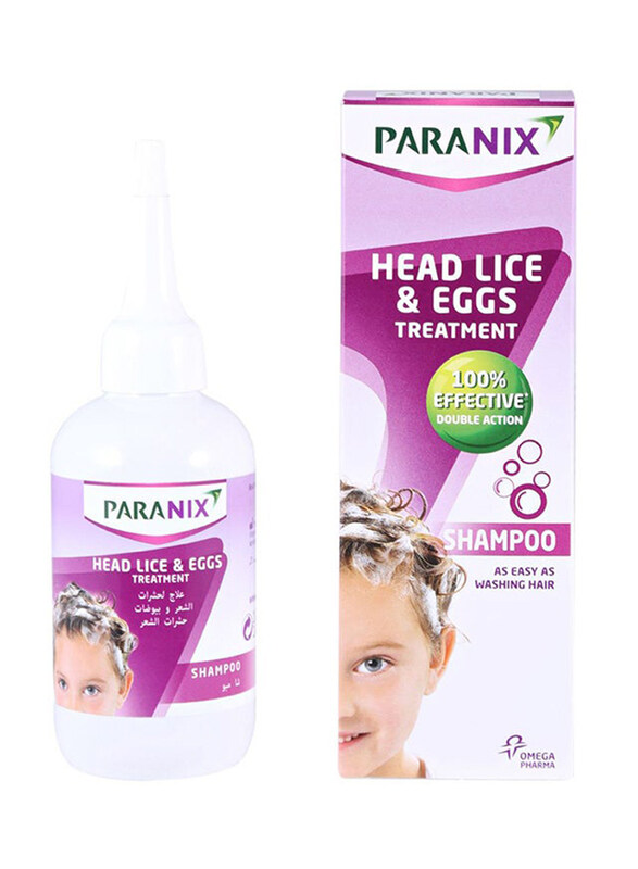 

Paranix Head Lice and Eggs Shampoo for All Hair Types, 100ml