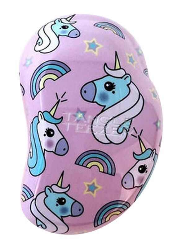 

Tangle Teezer Original Mini Unicorn Magic Children's Hair Brush for All Hair Types, Purple