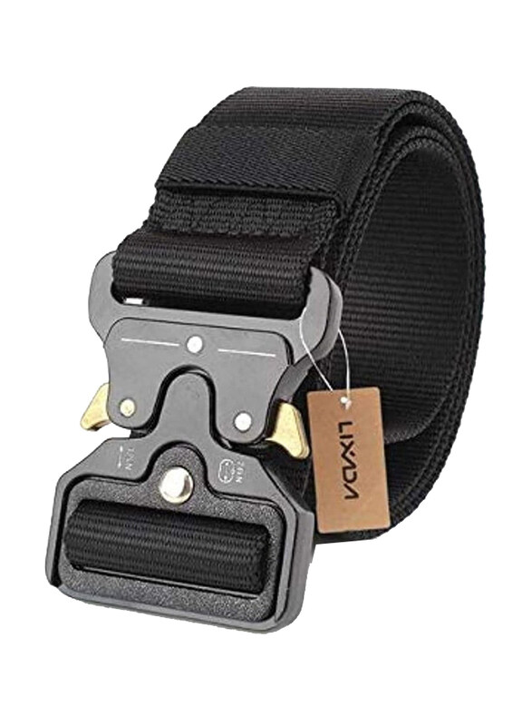 

Generic Waist Belt with Metal Buckle, Black