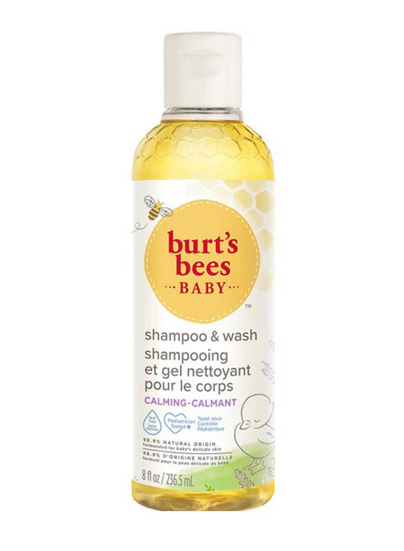 

Burt's Bees Baby Calming Shampoo & Wash with Lavender for All Hair Types, 8oz