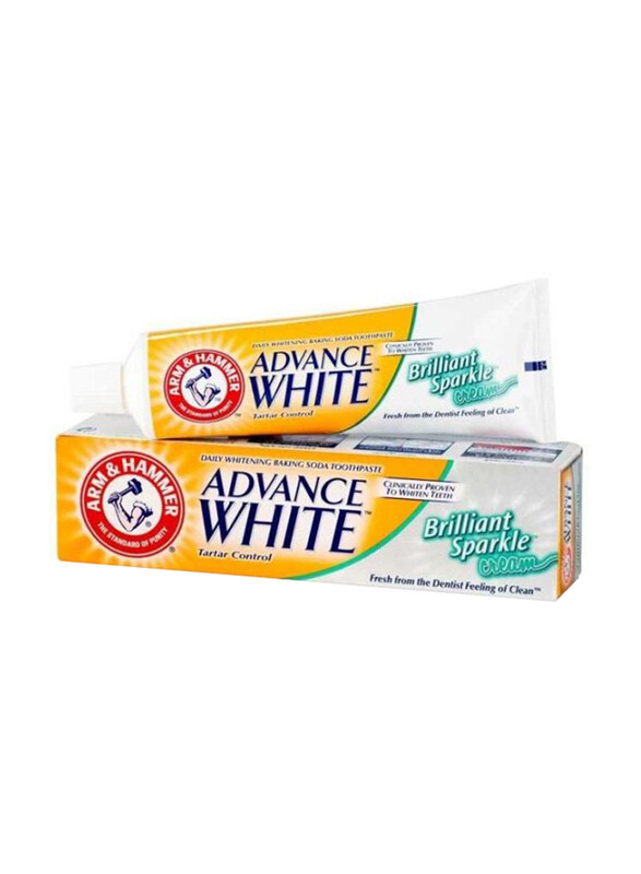 

Arm & Hammer Advance White Complete Care Daily Fluoride Anti-cavity Mint Toothpaste, 115grams