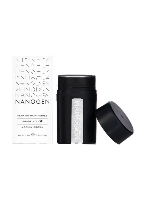 

Nanogen Nanogen Hair Thickening Fibres Medium Brown Cream, 15gm