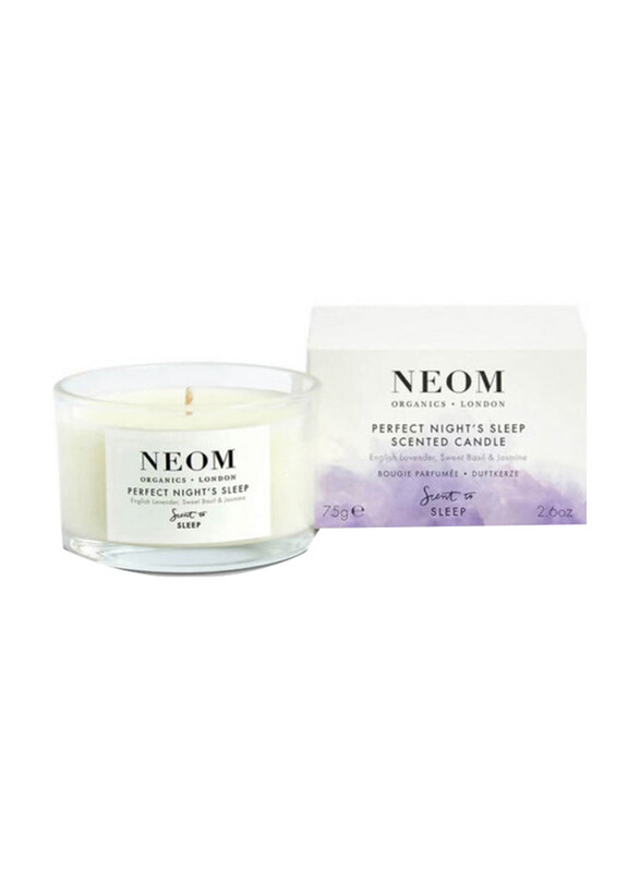 

Neom Perfect Nights Sleep Scented Travel Candle, White