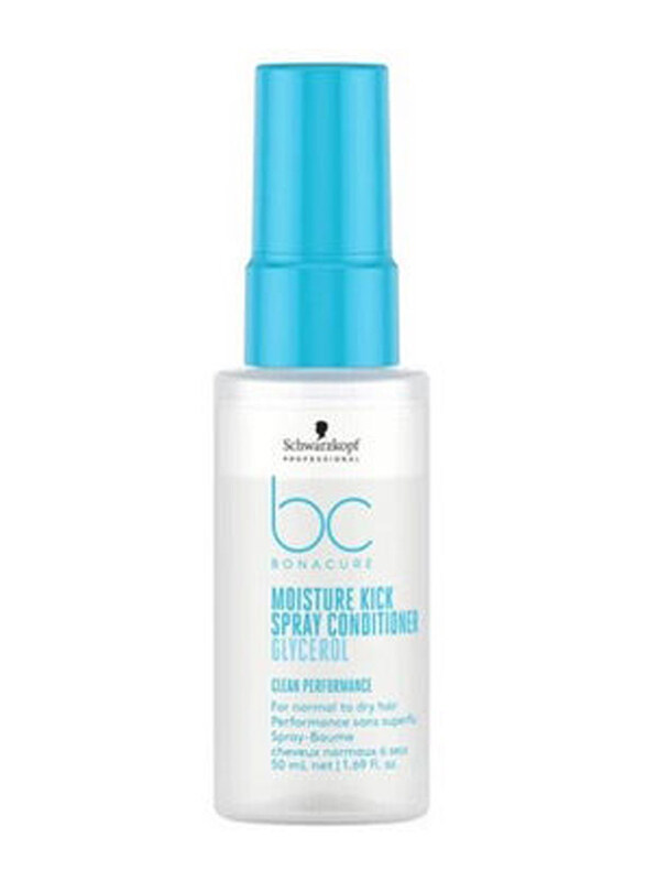 

Schwarzkopf Bonacure Moisture Kick Spray Conditioner, 50ml