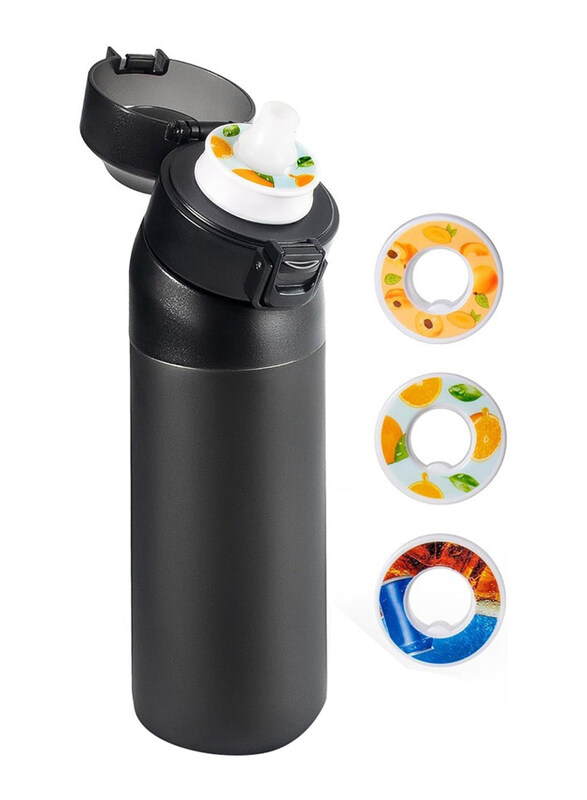 

Generic 600ml Water Bottle, Black