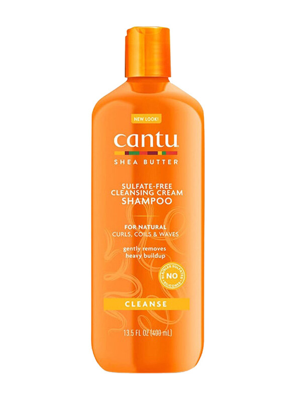 

Cantu Shea Butter for Natural Hair Sulfate-Free Cleansing Cream Shampoo, 400ml