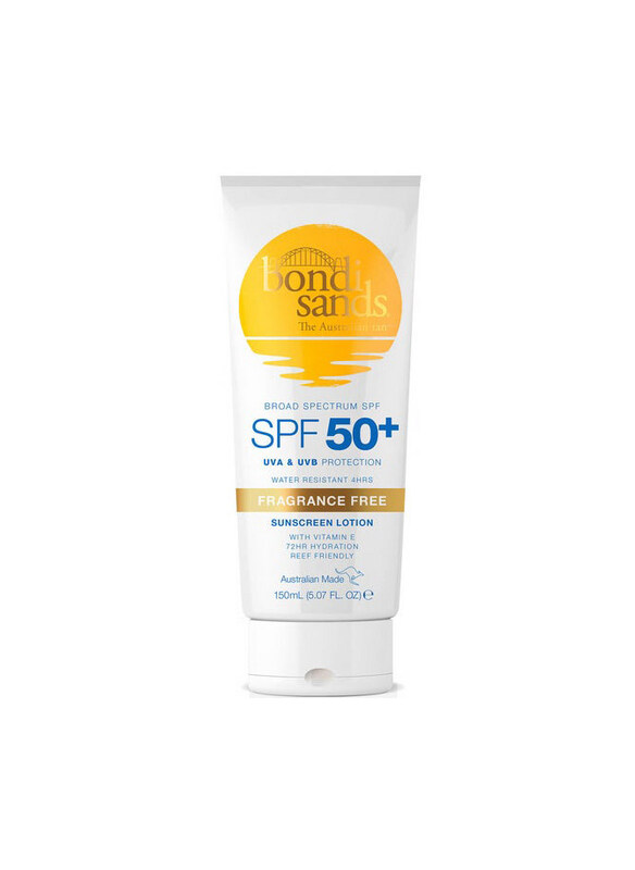 

Bondi Sands Sunscreen Lotion SPF50+, Fragrance Free, 150ml