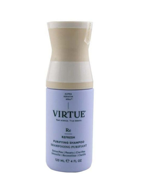 

Virtue Purifying Shampoo for All Hair Types, 120ml