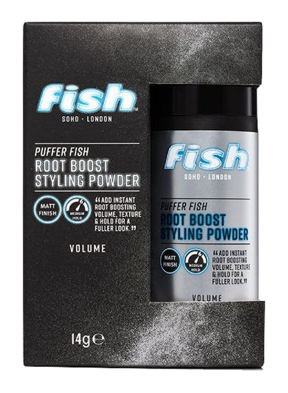 

Fish Soho Puffer Fish Root Boost Styling Powder for All Hair Types, 14gm