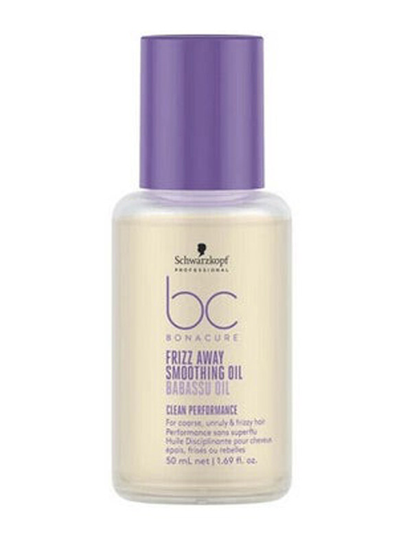 

Schwarzkopf Professional Bonacure Frizz Away Smoothing Oil, 50ml