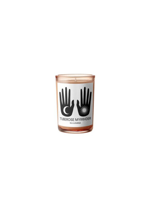 

D.S. & Durga Tuberose Myrrhder Floral Candle, 200g, Orange
