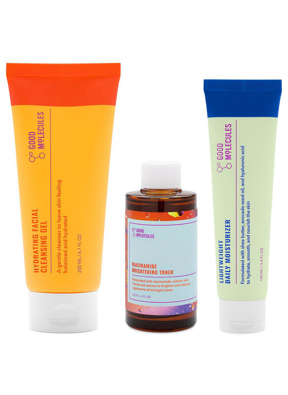 

Good Molecules Cleanse Tone & Moisturize, 3 Pieces