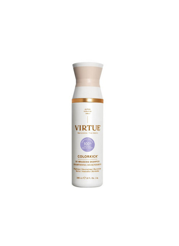 

Virtue Colorkick De-brassing Shampoo for All Hair Types, 240ml