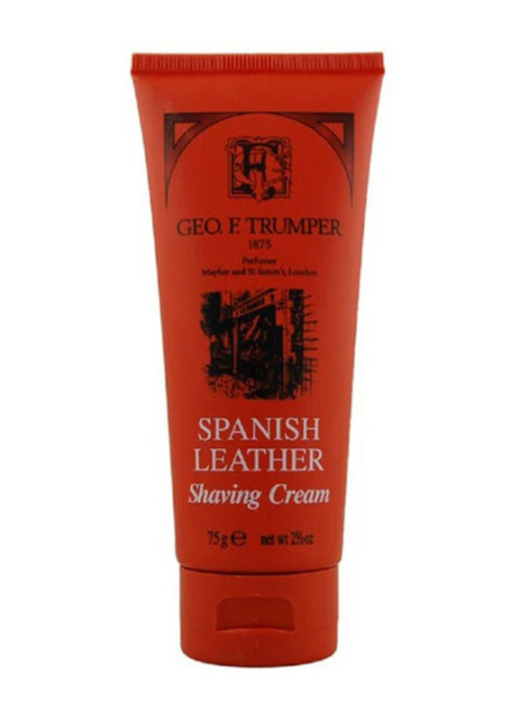 

Geo F Trumper Spanish Leather Shaving Cream Tube, 75gm