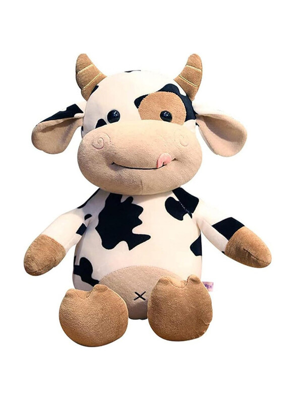 

Generic Cow Plush Stuffed Animal Toy, Multicolour