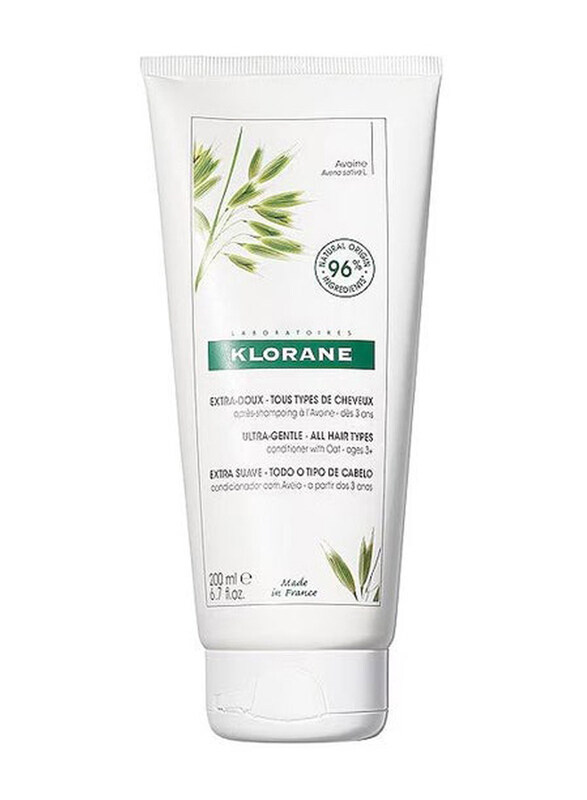 

Klorane Ultra-gentle Conditioner with Oat Milk for All Hair Types, 200ml