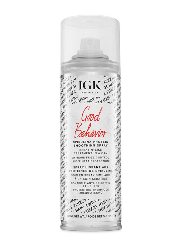 

IGK Good Behaviour Spirulina Protein Smoothing Spray for All Hair Types, 5.6oz