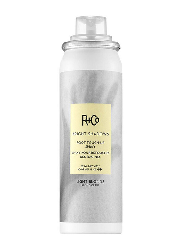 

R+Co Bright Shadows Root Touch Up Spray, 1.5oz, Light Blonde, Yellow