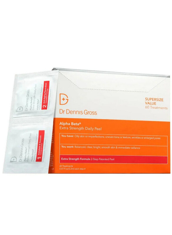 

Dr. Dennis Gross Skincare Extra Strength Alpha Beta Daily Peel, 60 Piece